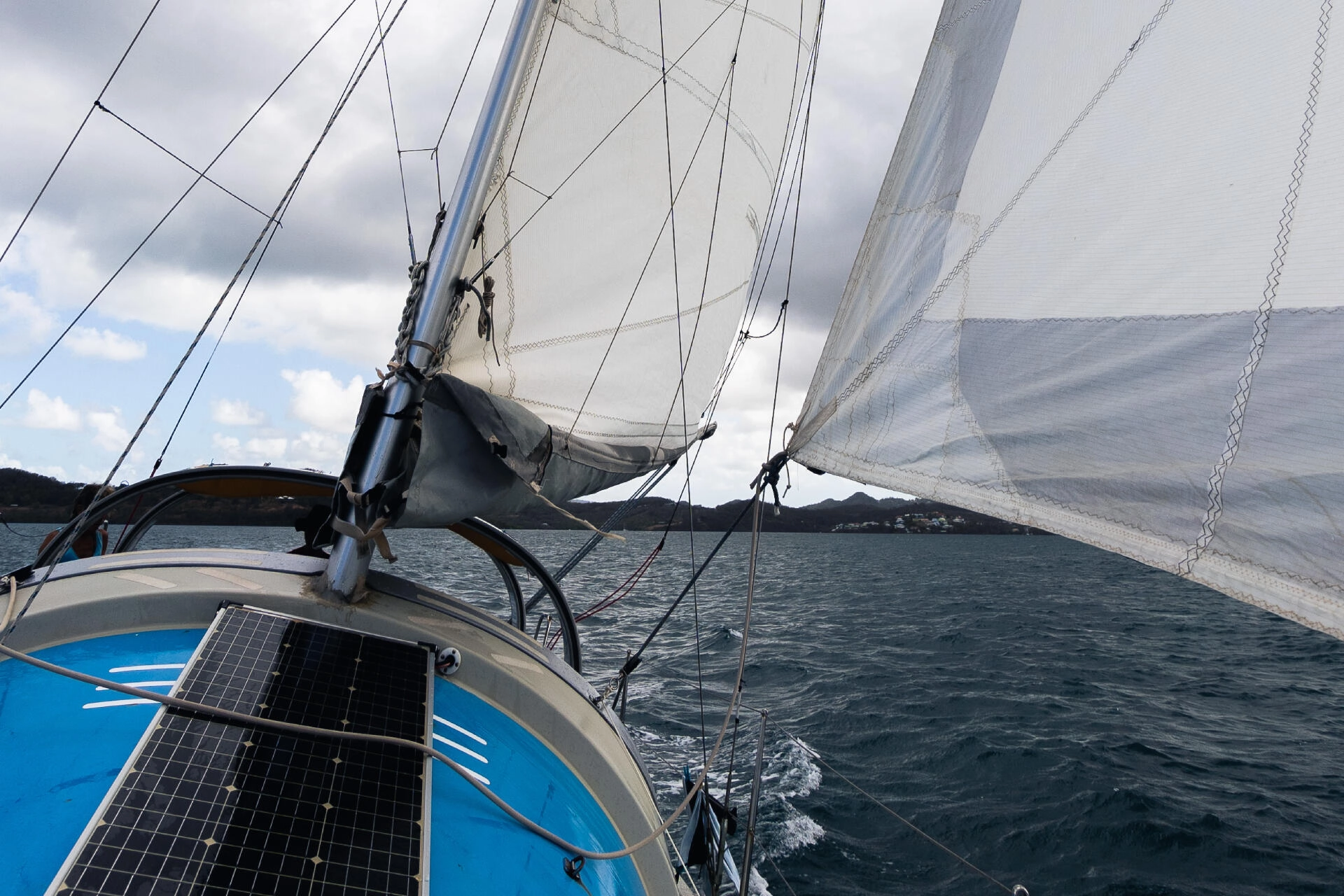 Voilier Dénébola Les Plaisirs Nautiques en Martinique, sortie bateau en voiler