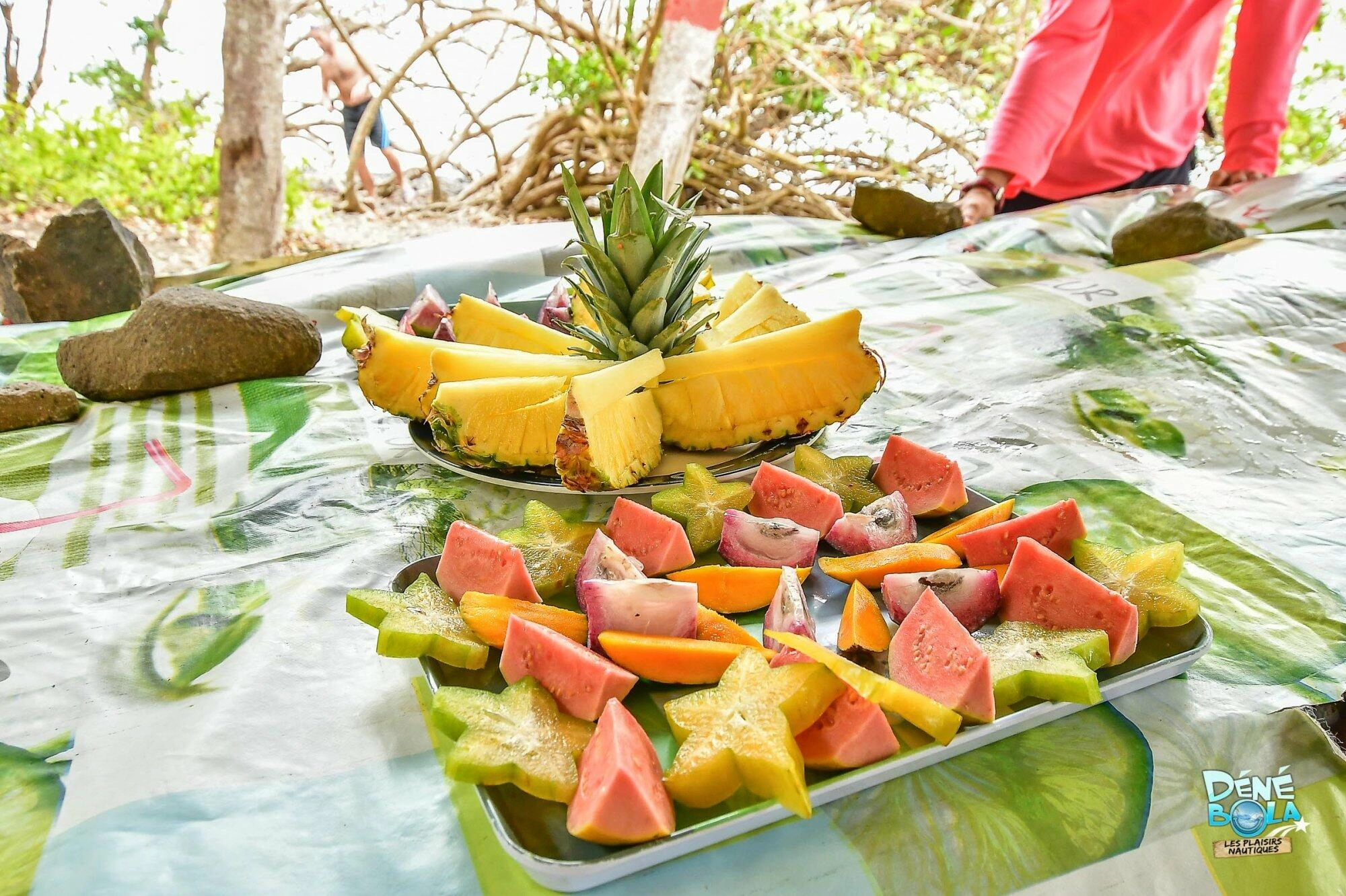 Repas locaux de la journée Dénébola aux ilets du Robert