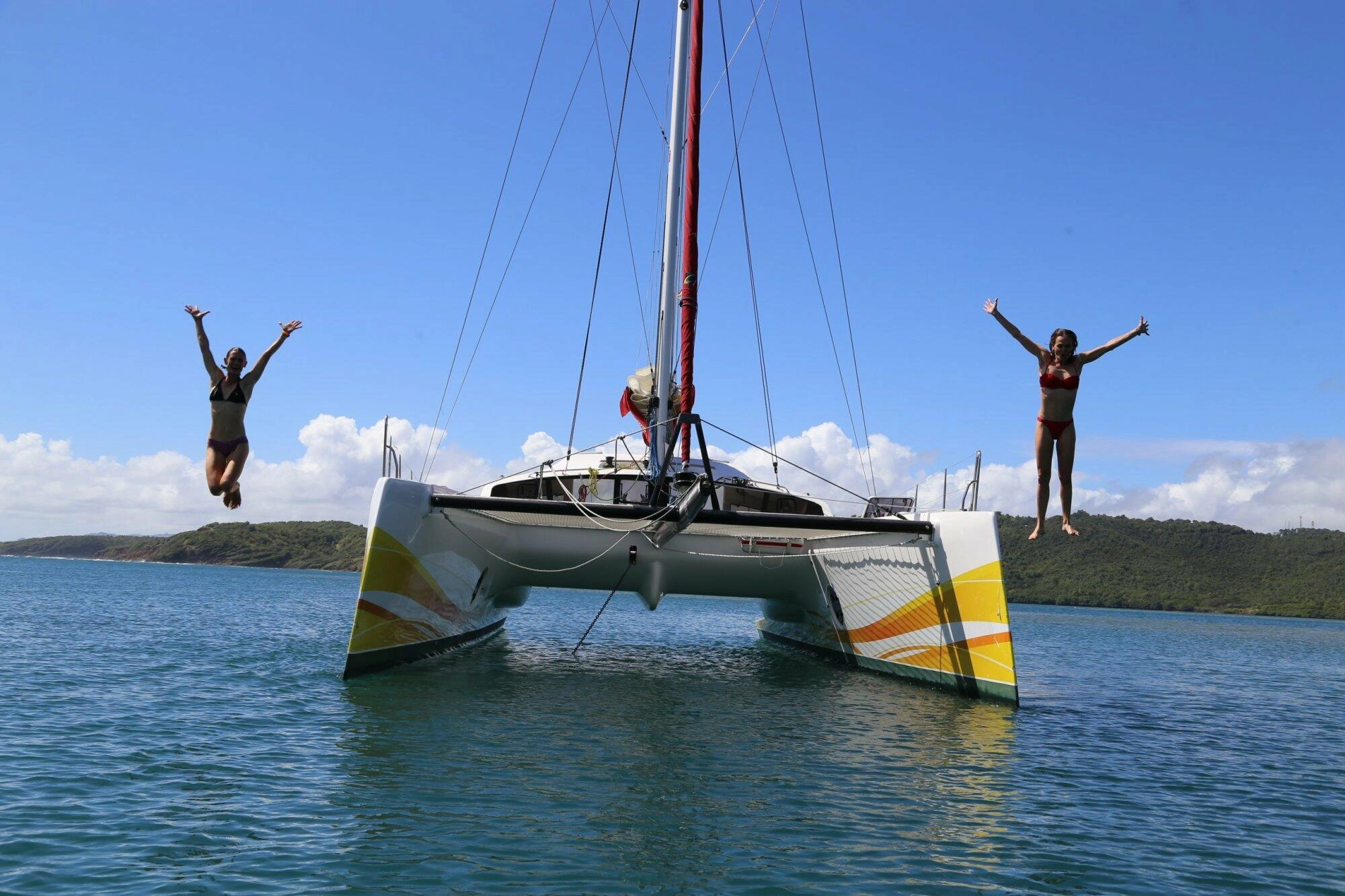 Sortie catamaran Martinique, Baie du Trésor