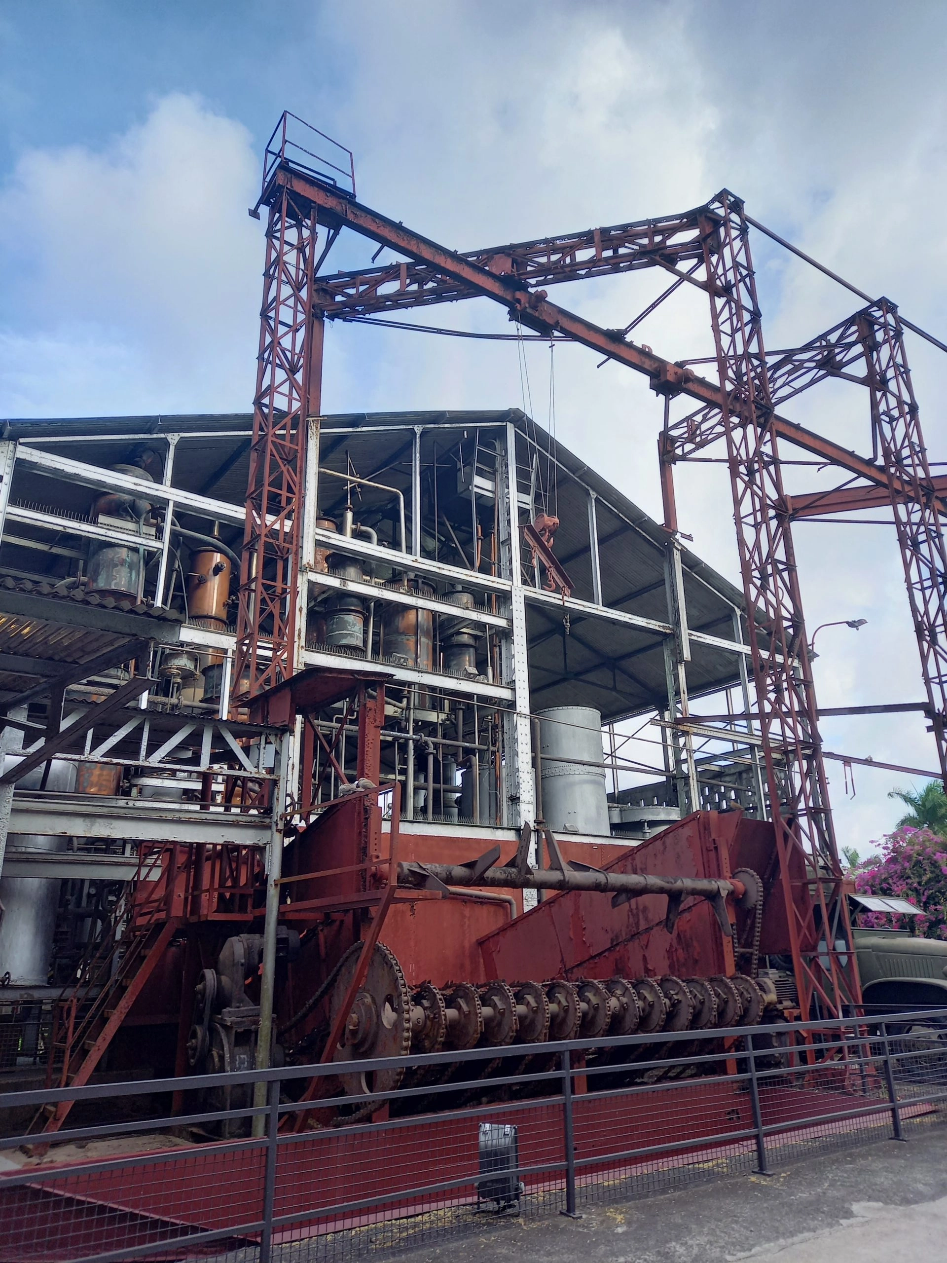 Ancienne distillerie de l'habitation Clément en Martinique